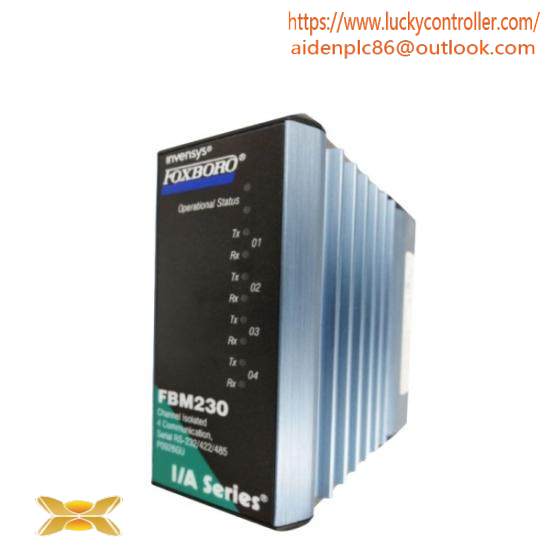 foxboro_fbm230_p0926gu.jpg FOXBORO FBM230 P0926GU High-Performance Control Module for Industrial Automation