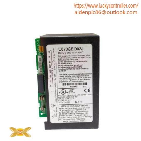 GE IC670GBI002 - Bus Interface Unit for Field I/O Control