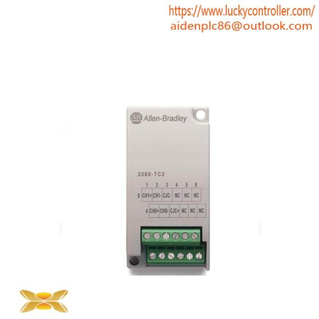 AB 2080-TC2 Non-Isolated Thermocouple Micro Module, for Precise Temperature Monitoring