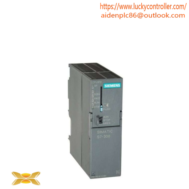 SIEMENS CPU 312 with MPI Interface - 6ES7312-1AD10-0AB0, Industrial Control Module