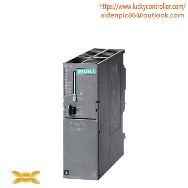 SIEMENS 6ES7314-1AG14-0AB0: Advanced Control Processing Unit