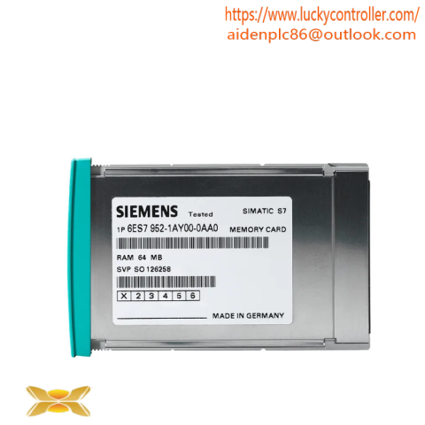 SIEMENS 6ES7952-0KF00-0AA0 - SIMATIC S7 Memory Card for Industrial Automation