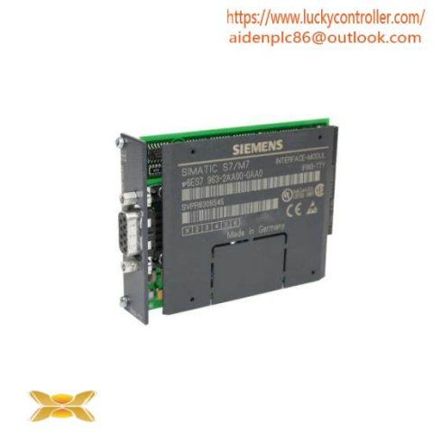 Siemens 6ES7963-2AA00-0AA0, Control System, Industrial Automation, PLC Module
