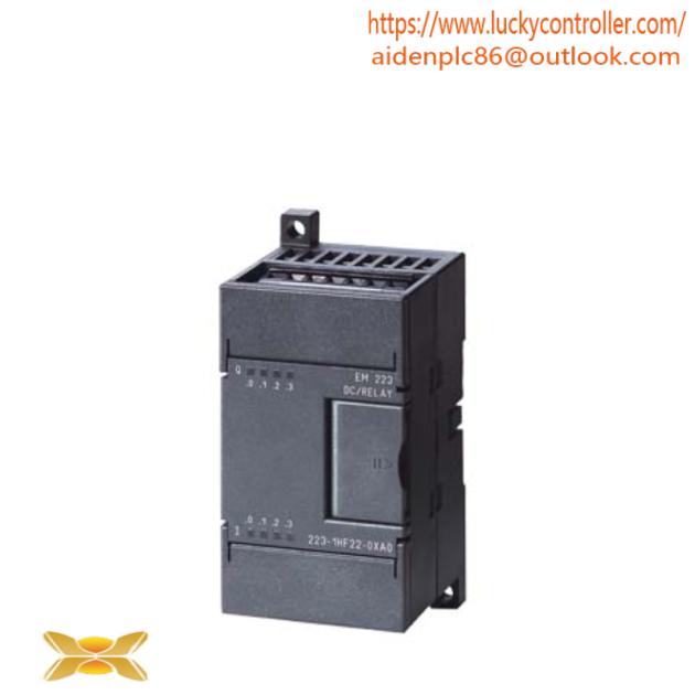 SIEMENS 6ES7 223-1BF22-0XA0 - EM 223 4DI/4DO 24V DC Digital Input/Output Module