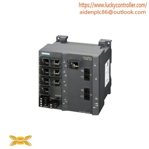 SIEMENS SCALANCE X308-2LD - High-Performance Unmanaged Ethernet Switch