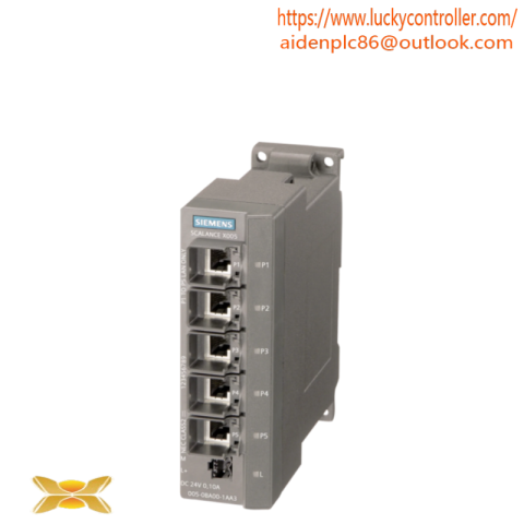 SIEMENS SCALANCE X005, 6GK5005-0BA00-1AA3, Industrial Ethernet Switch