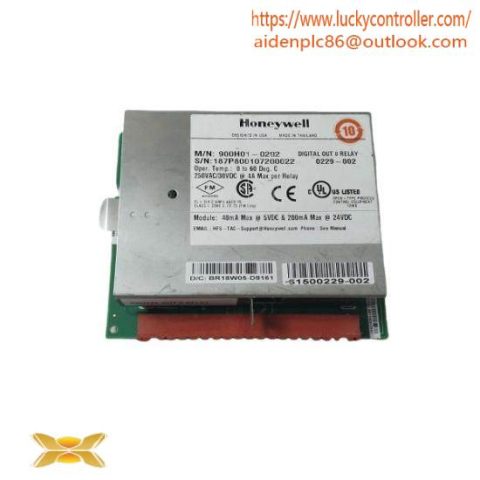 Honeywell 900H01-0202 Digital Output Module, Relays, 8 Channel