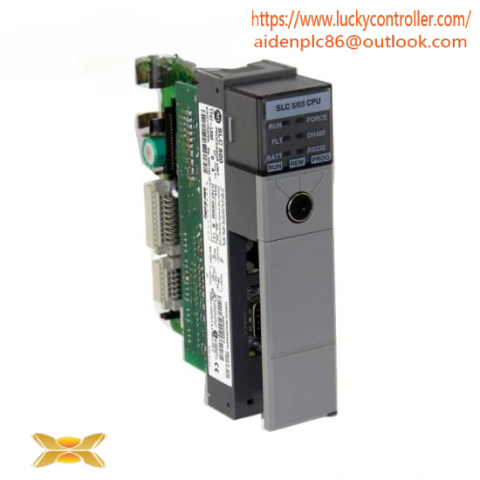 Allen-Bradley 1747-L532 SLC 500 PLC with 16K Memory and DH-485 & RS-232 Communication Ports