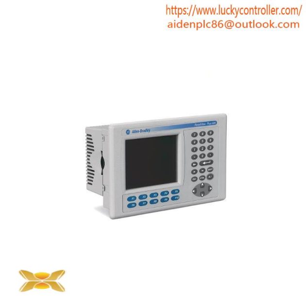 Rockwell Automation Allen-Bradley 2711P-B6C20D PanelView Plus Compact Terminal, Touch, 5.7 Inch Color Display, Ethernet, RS-232 & Modular Communication Interface, DC Power, 64MB RAM, 64MB FLASH