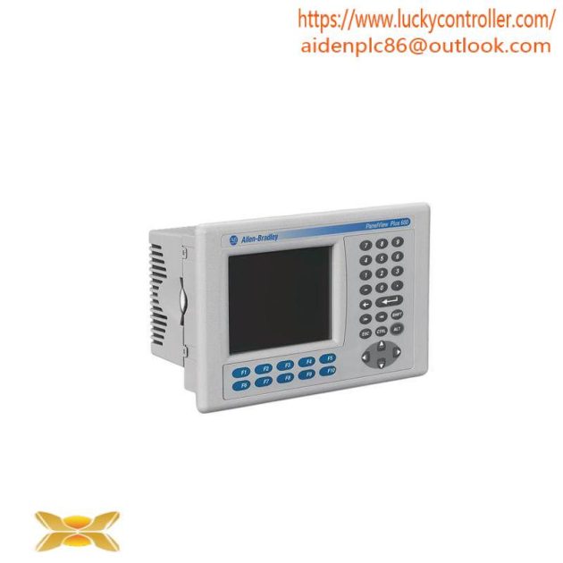 Rockwell Automation Allen-Bradley 2711P-B6C20D PanelView Plus Compact Terminal, Touch, 5.7 Inch Color Display, Ethernet, RS-232 & Modular Communication Interface, DC Power, 64MB RAM, 64MB FLASH