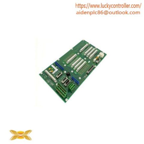 ABB 3HAB6372-001: Industrial Robot Backplane Slot Rack for DSQC330 Modules