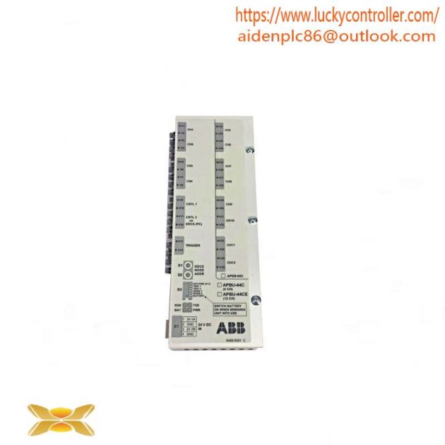 ABB APBU-44C 64669982 - High-Performance Control Module for Industrial Automation