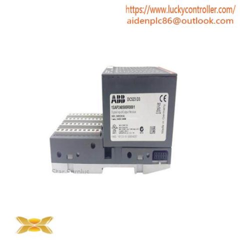 ABB DC523 D3 - 1SAP240500R0001 - Digital Input Output Module, Optimized for Industrial Automation