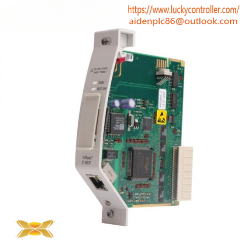 ABB EI803F Ethernet Module, 10BaseT (Twisted Pair), 0.14 KG