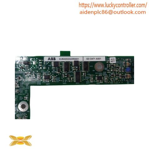 ABB GDD471A001 - High-Performance Industrial Controller Module