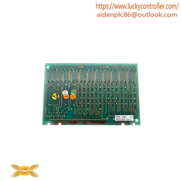 AB 80190-490-01-R: Advanced Analogue Control Board for Industrial Automation