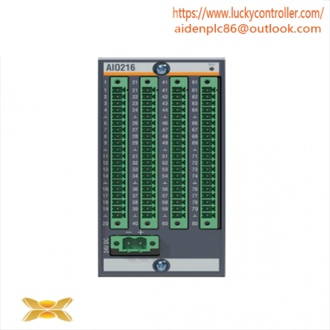 Bachmann AI/O216 Universal Analog Input/Output Module - AIO216
