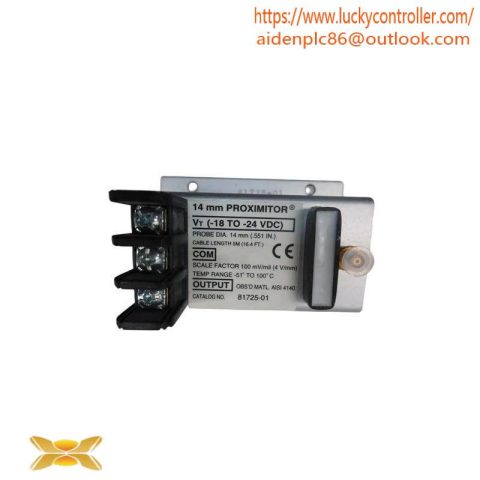 Bently Nevada 81725-02 PROXIMITOR SENSOR, High-precision industrial monitoring solution