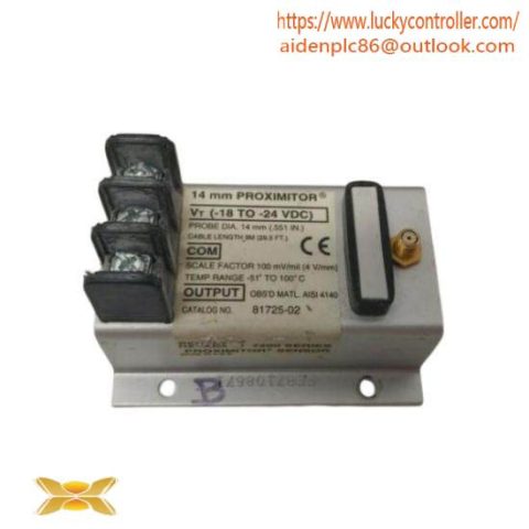 Bently Nevada 81725-02 Proximity Transducer, Industrial Control Solutions