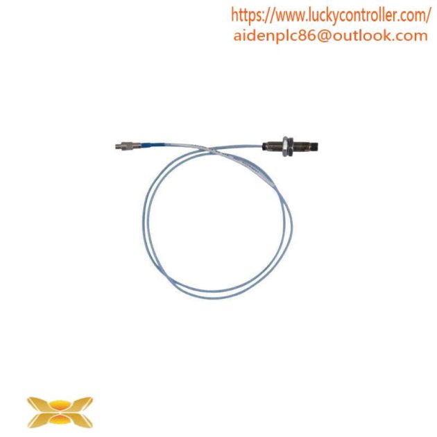 EMERSON EZ1080-RM-00-100: 8mm Eddy Current Sensor, Precision Measurement for Industrial Control