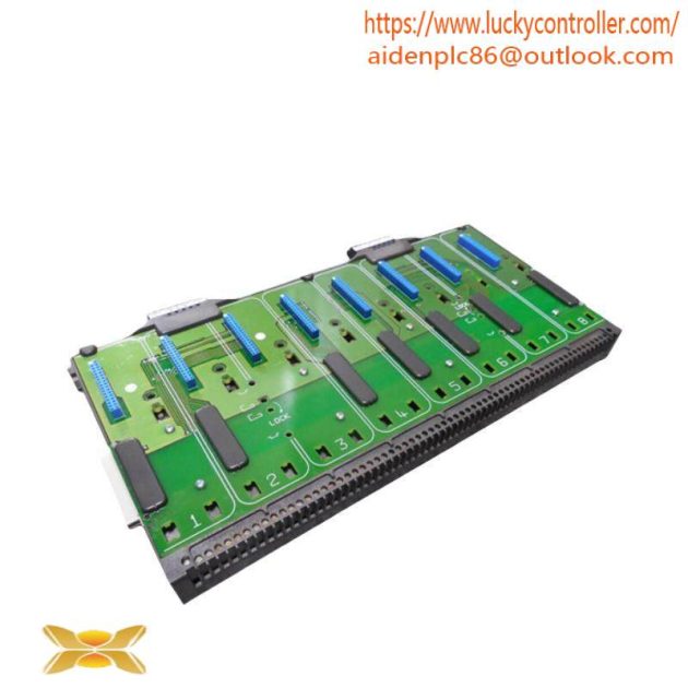 Emerson KJ4001X1-BE1 REV:L 8-Wide I/O Carrier with Shield