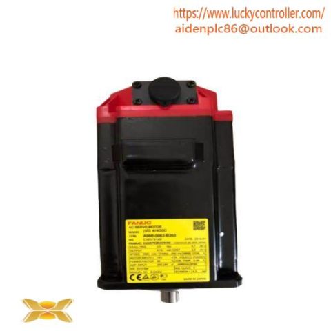 Fanuc A06B-0063-B203 AC Servo Motor - GE Module