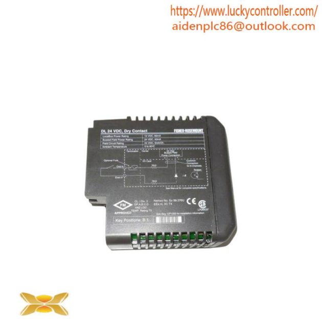 FISHER-ROSEMOUNT KJ3001X1-BB1 Industrial Interface Module