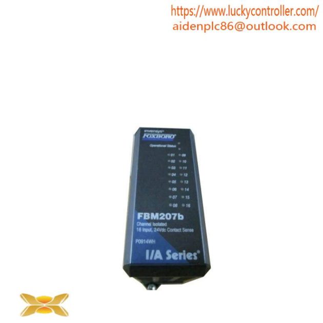 FOXBORO FBM207 P0914TD Control Module for Industrial Automation Systems