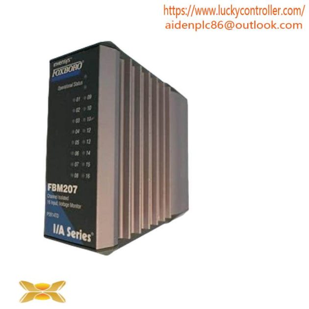 FOXBORO FBM207 P0914TD Control Module for Industrial Automation Systems
