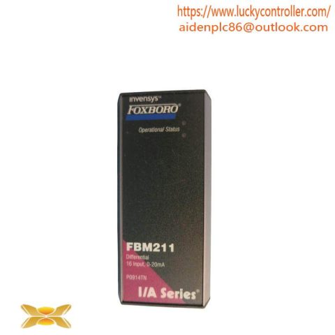 FOXBORO FBM211: Industrial Control Module for Precision Applications
