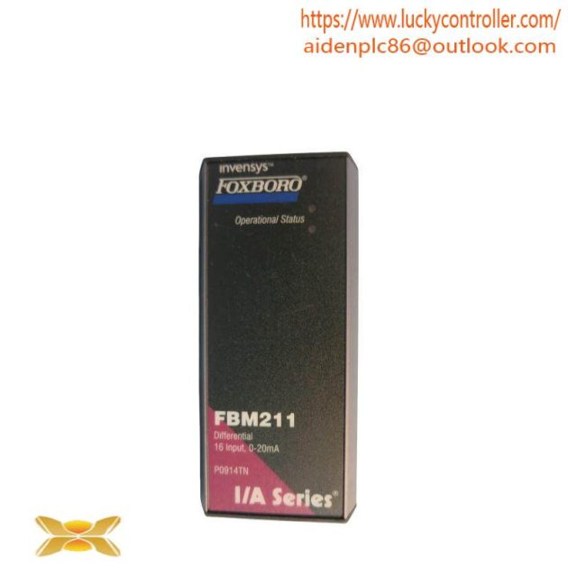 FOXBORO FBM211: Industrial Control Module for Precision Applications
