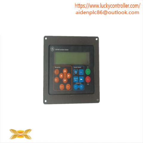 GE FANUC IC752SPL013 Excitation Control Panel