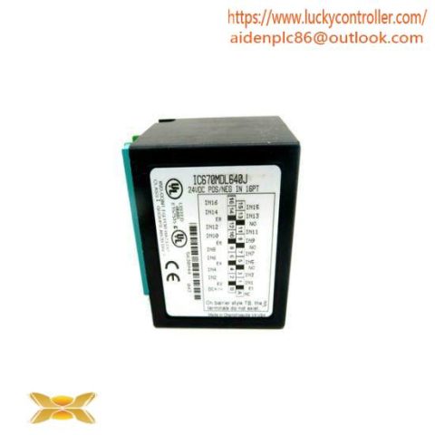 GE IC670MDL640 Discrete Output Module for Industrial Automation