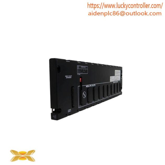 GE IC693CHS392 PLC Expansion Baseplate, 5VDC, 10 I/O Slots