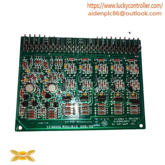 GE IS230SRTDH2A - Mark VI Board