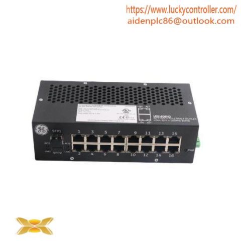 GE IS420ESWBH1A Ethernet Switch with Fiber, Industrial Automation Solutions