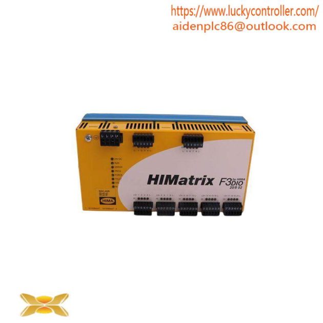 HIMA F3DIO20/802 - 16-Channel Digital Input Module for Industrial Control Systems