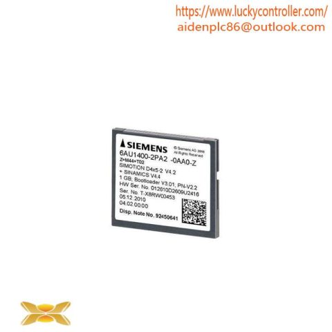 SIEMENS 6AU1400-2PA02-0AA0 1GB Compact Flash Card - Industrial Storage Solution