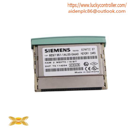 siemens_6es7951-1al00-0aa0_ram_memory_card_for_s7-400.jpg Siemens RAM Memory Card 6ES7951-1AL00-0AA0 for S7-400 Series