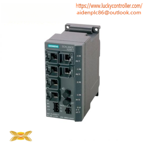 Siemens 6GK5206-1BB10-2AA3 SCALANCE X206-1 Ethernet Switch; Simatic