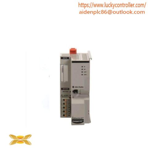 Allen-Bradley AB 5069-AENTR I/O Adapter Module - Advanced Ethernet Communication for Industrial Automation