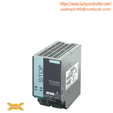 SIEMENS 6EP1 333-3BA00 Industrial Power Supply Input Module