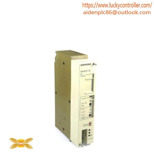 SIEMENS 6ES5951-7LD12 Power Supply Unit, for Industrial Control Systems