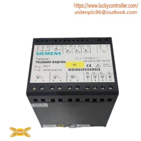 Siemens 7KG6000-8AB/LL: Industrial Control System Module, Optimized for Advanced Automation
