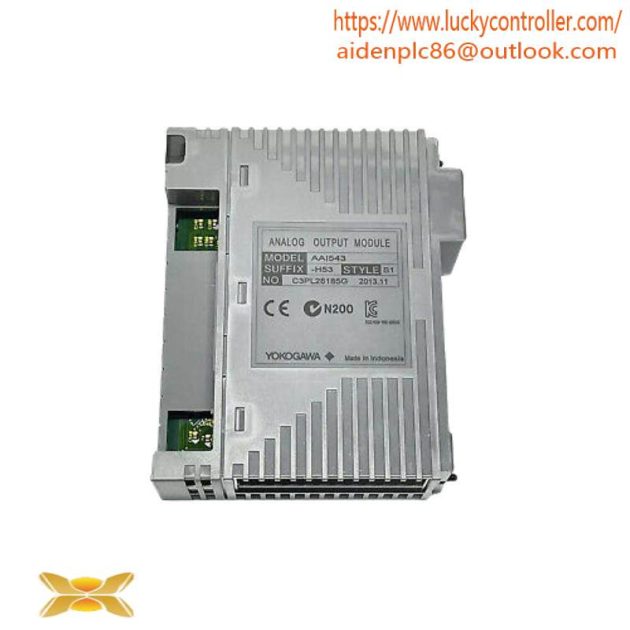 Yokogawa AAI543-H53 S1 Analog Input Module - Precision Data Acquisition for Industrial Control