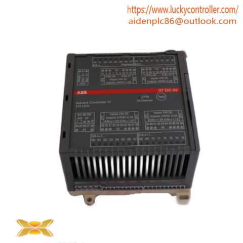 ABB 07DC92 Industrial Control Module, PLC