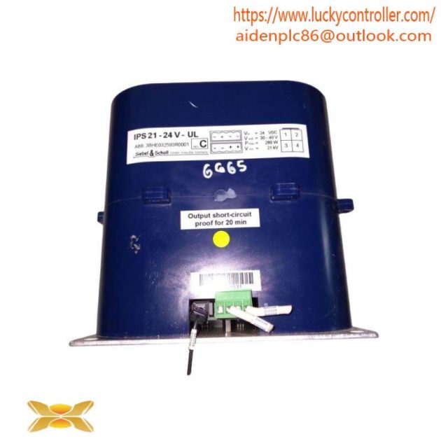 ABB 3BHE032593R0001 ISOLATED POWER SUPPLY