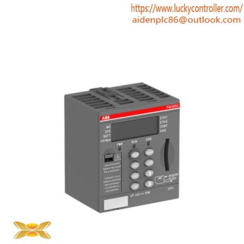 ABB PM5650-2ETH 1SAP141000R0278 Processor Module; Manufacturer: ABB