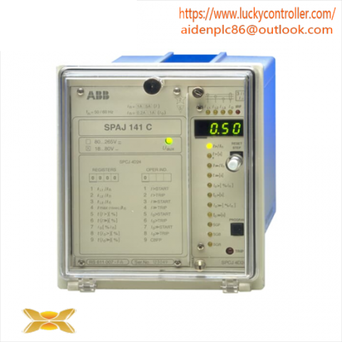 ABB SPAJ 141C RS611007-AA Earth Fault Relay, for Reliable Circuit Protection