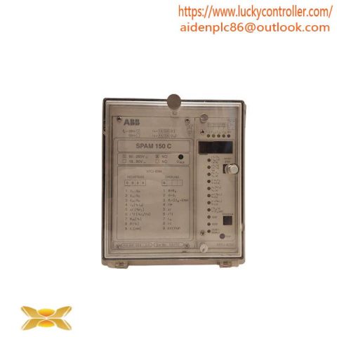 ABB SPAM-150C Motor Protection Relay, Comprehensive Safety Solution